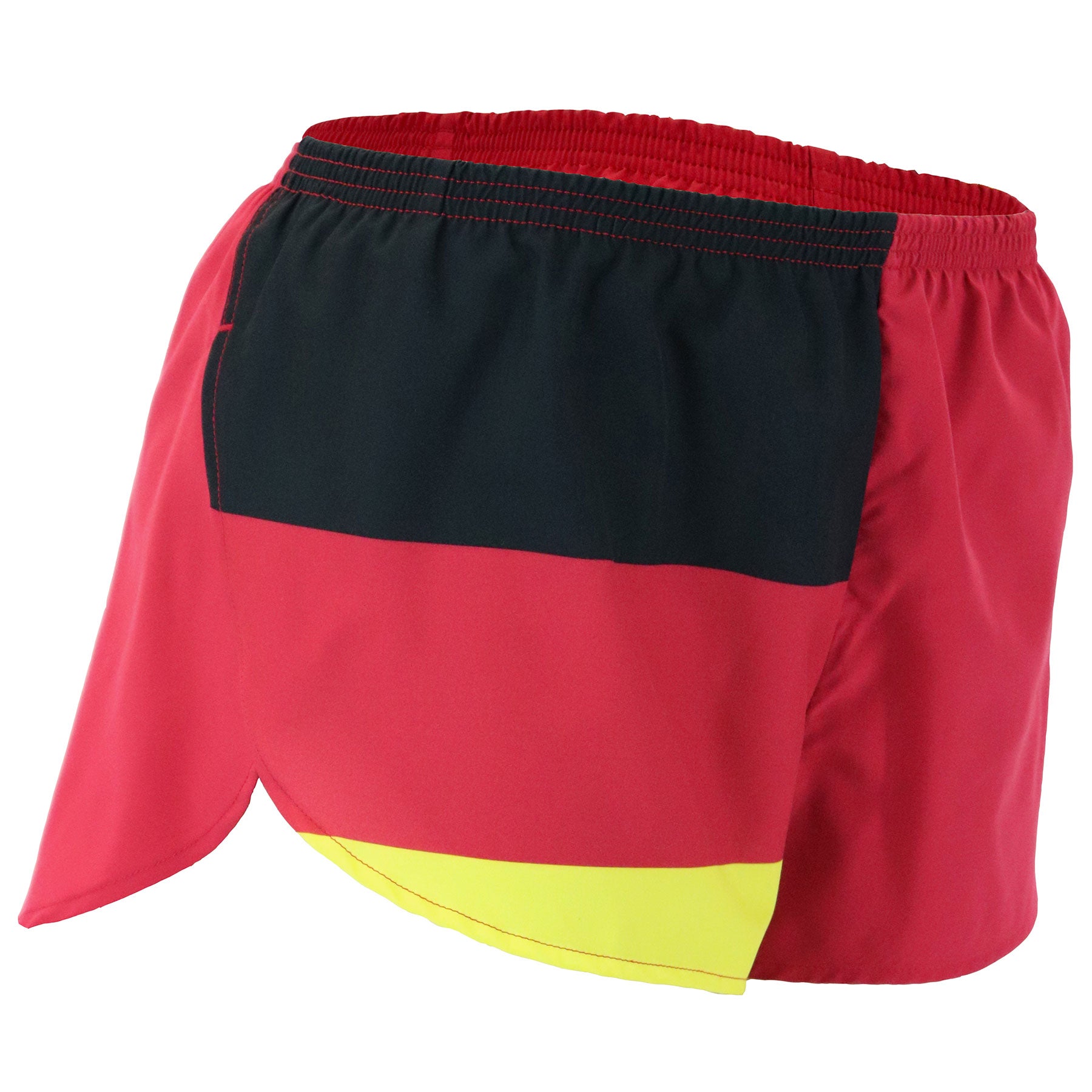 Women's 1" Elite Split Flag Shorts - Germany