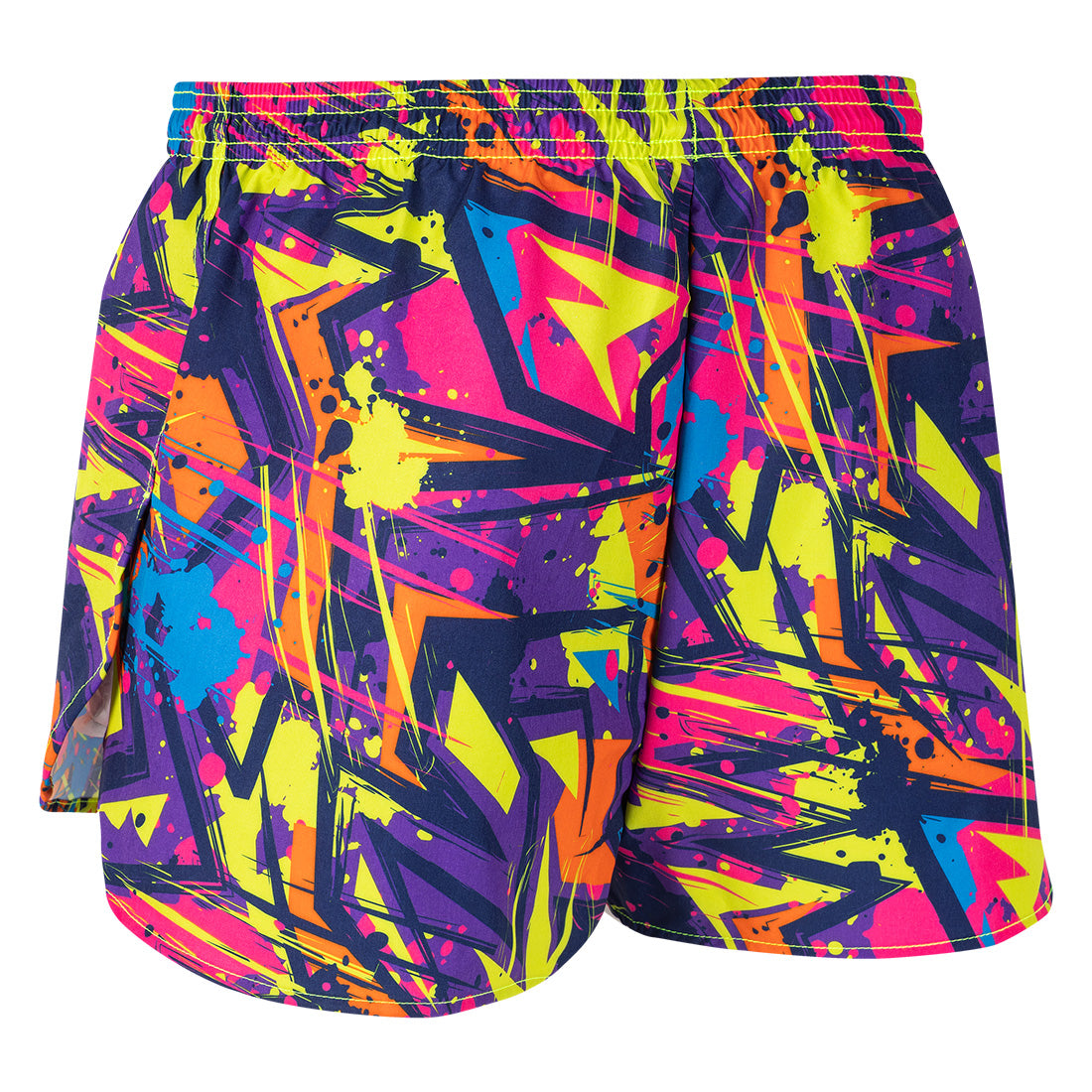 Men's Printed 3" Half Split Shorts - 90'S