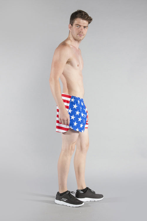 Buy Neptio's USA American Flag Short Shorts - Stylish & Comfortable - NDS  WEAR
