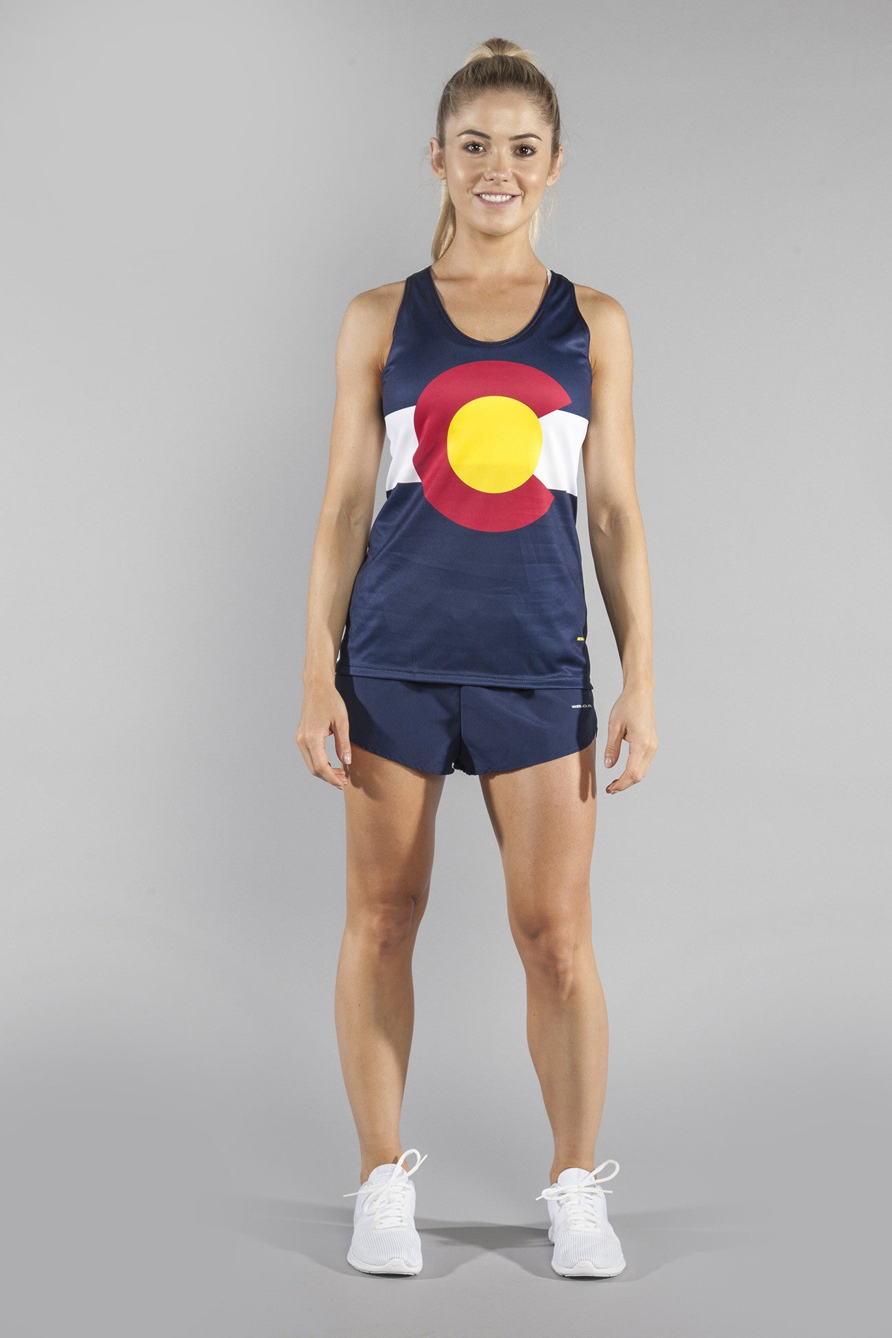 WOMEN'S INTERVAL SINGLET- COLORADO - BOAUSA