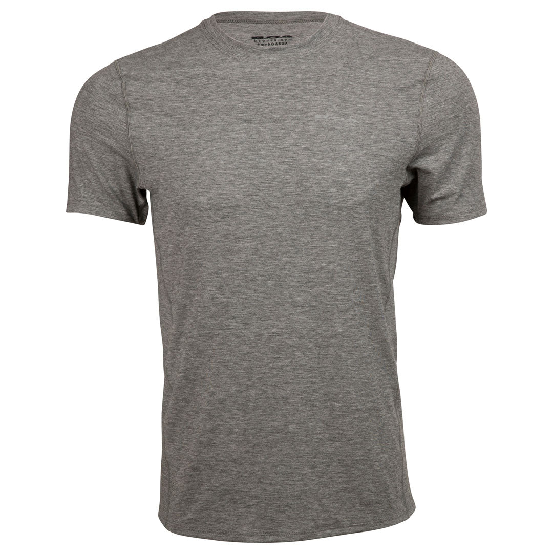 Men's Peak Slim Fit S/S Tee - Grey