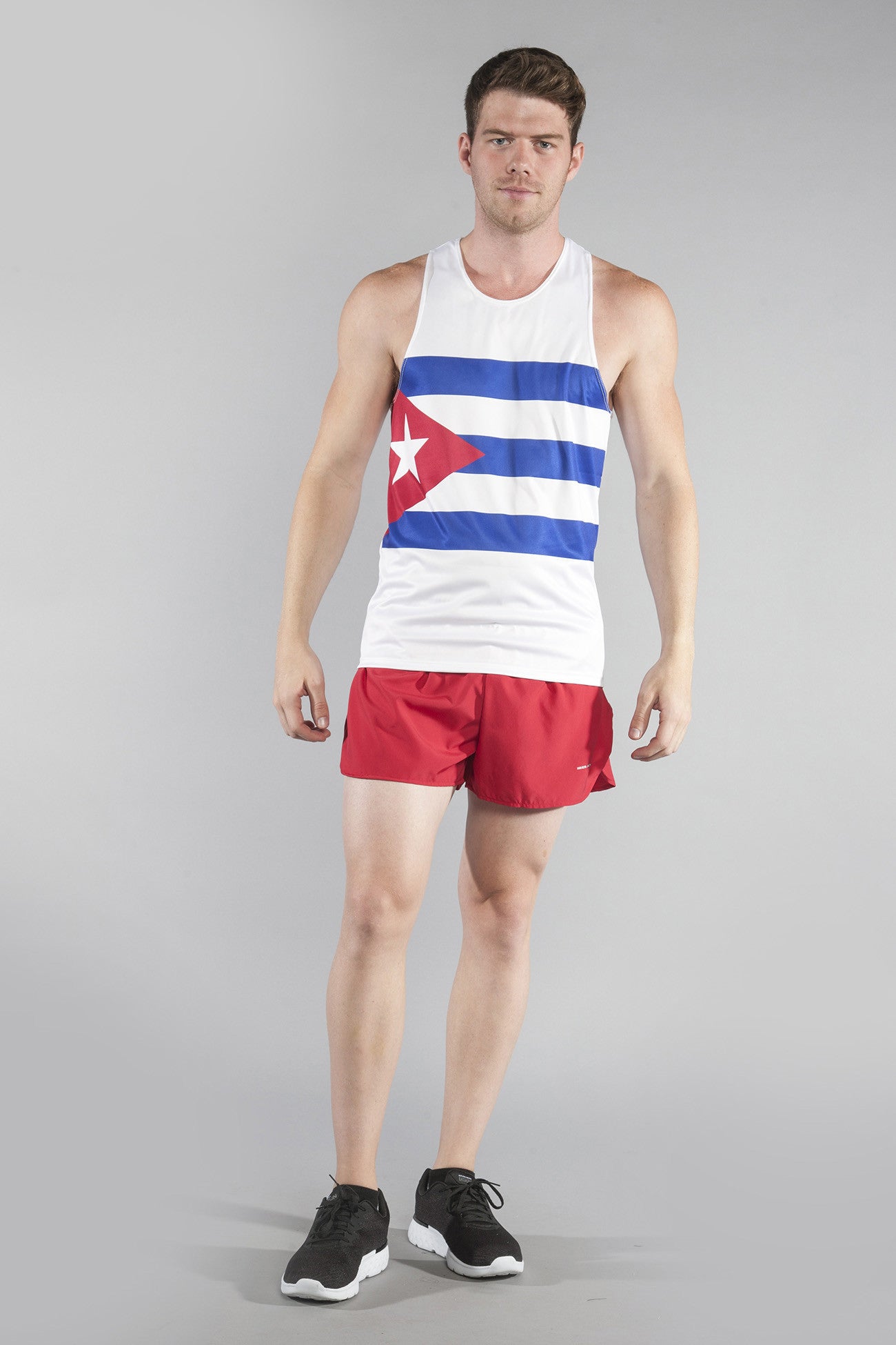 MEN'S PRINTED SINGLET- CUBA - BOAUSA