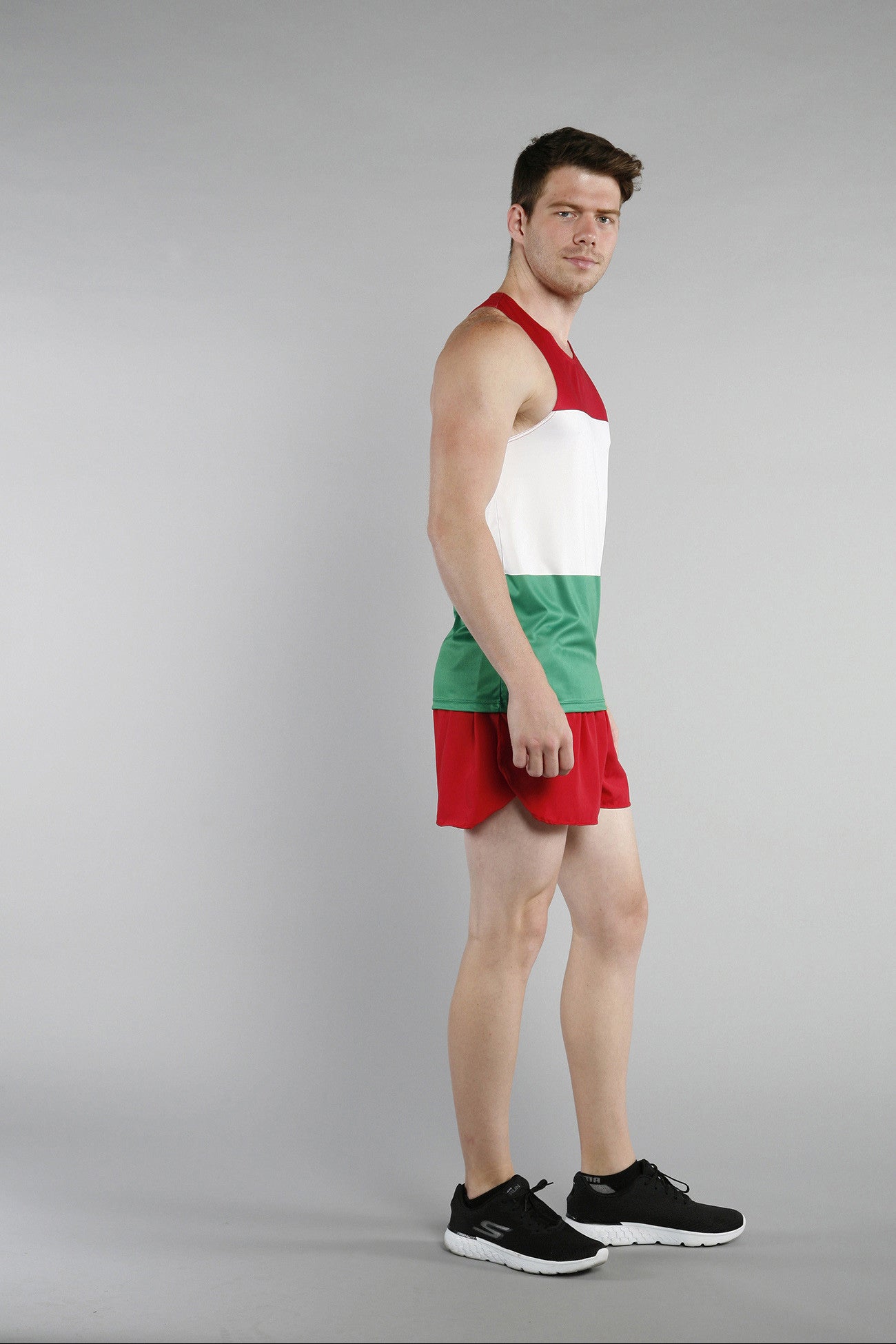 MEN'S PRINTED SINGLET- HUNGARY - BOAUSA