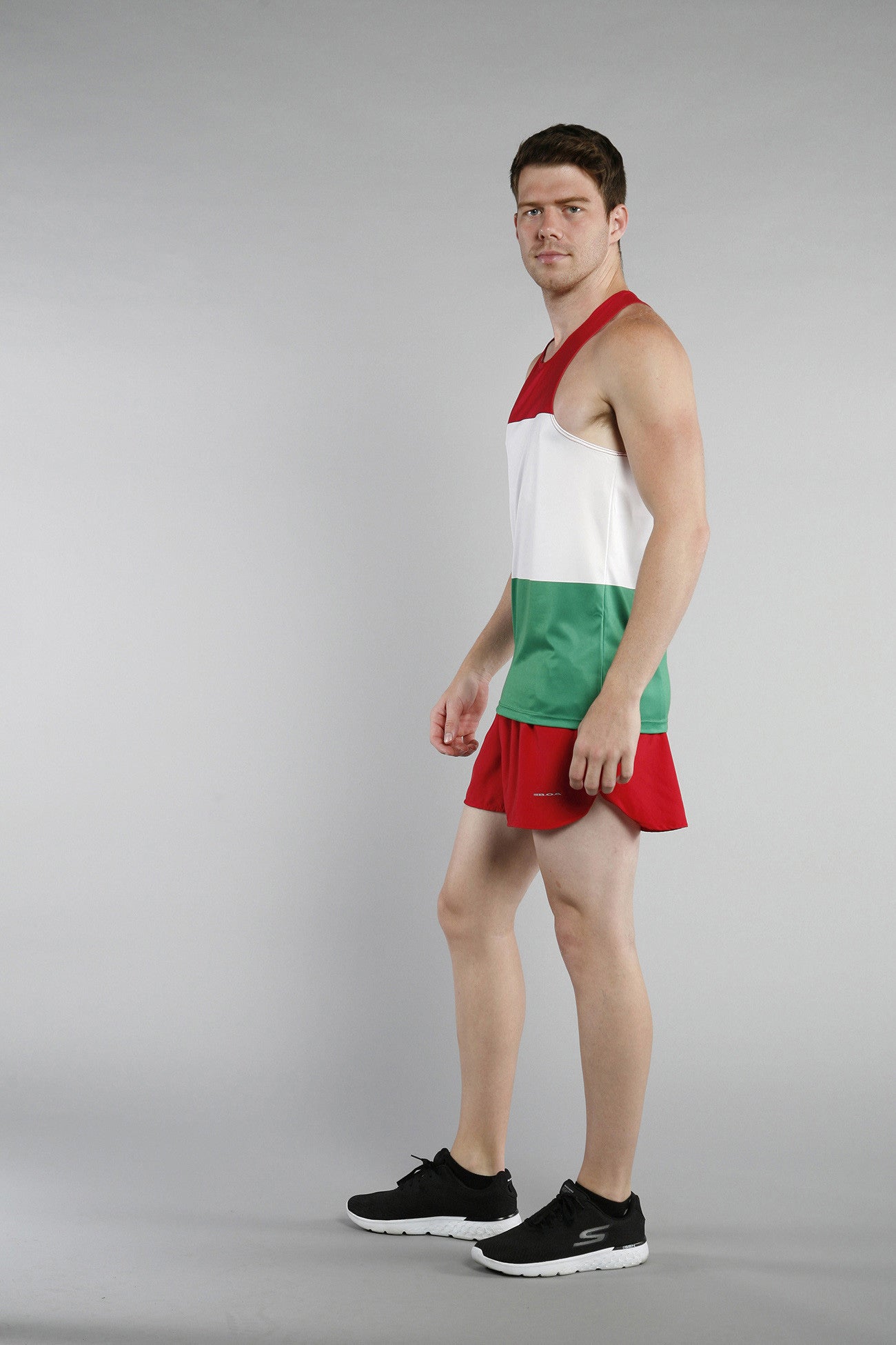 MEN'S PRINTED SINGLET- HUNGARY - BOAUSA