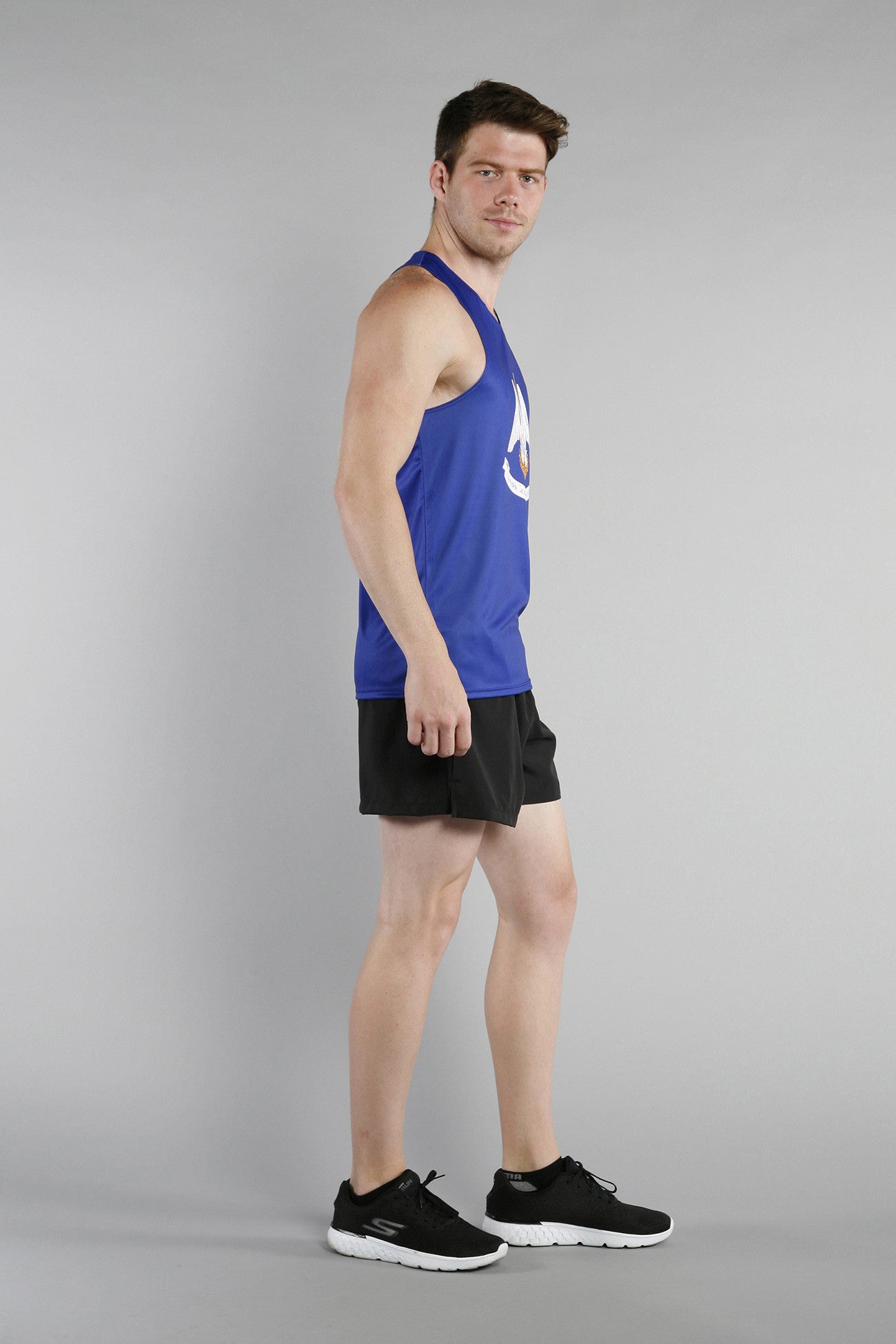 MEN'S PRINTED SINGLET- LOUISIANA - BOAUSA