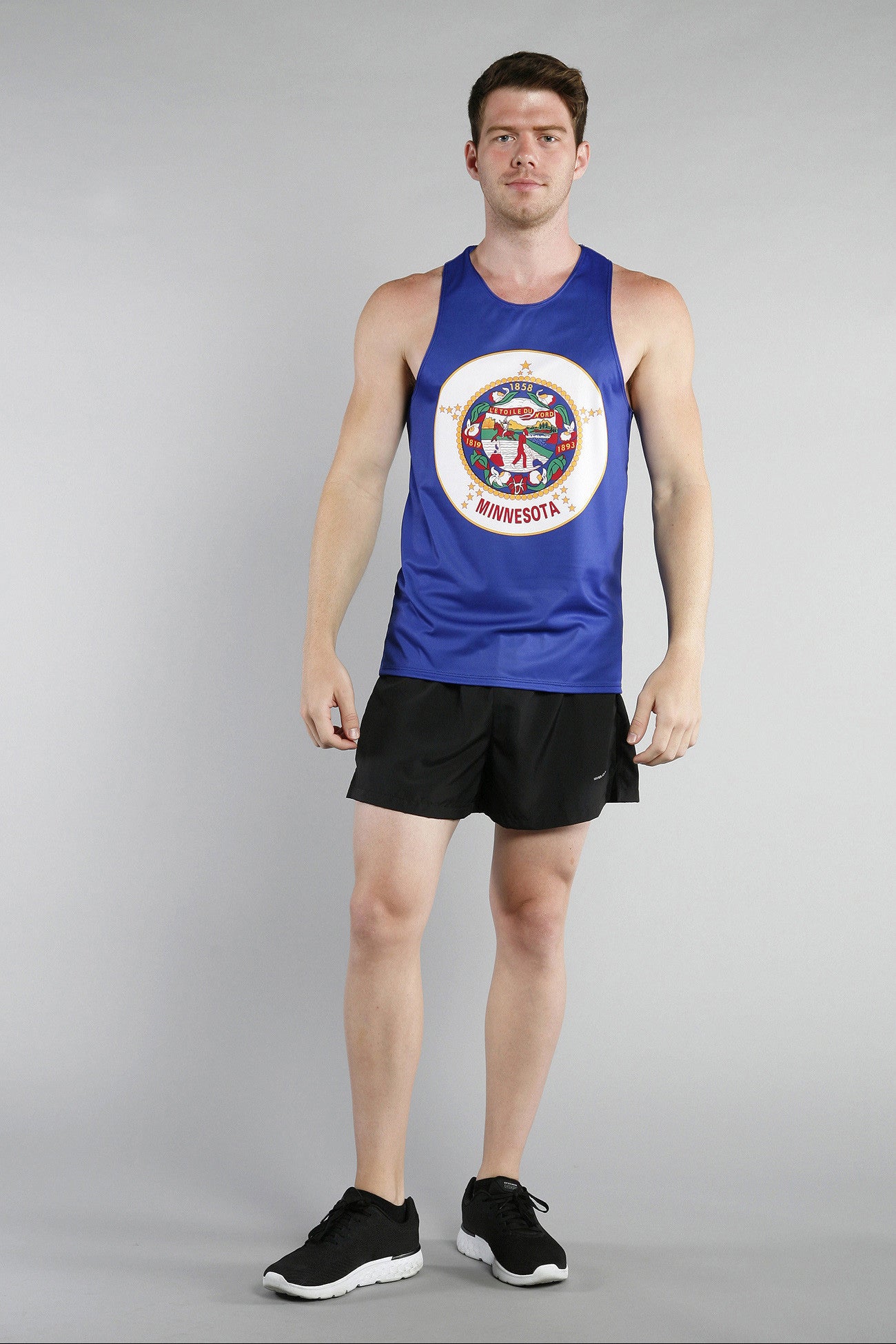 MEN'S PRINTED SINGLET- MINNESOTA - BOAUSA