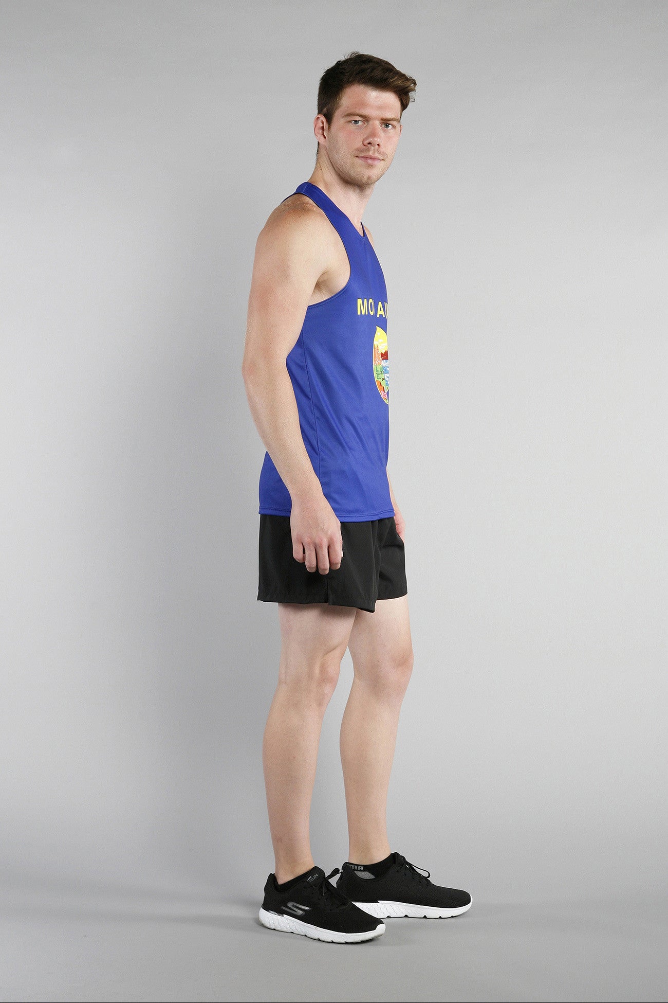 MEN'S PRINTED SINGLET- MONTANA - BOAUSA