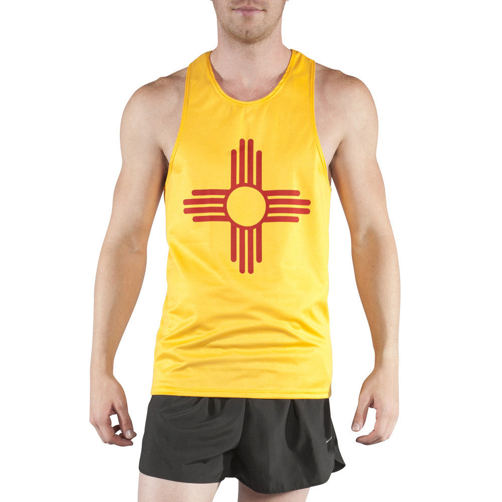 Men's Competitor Lite Printed Singlet - New Mexico