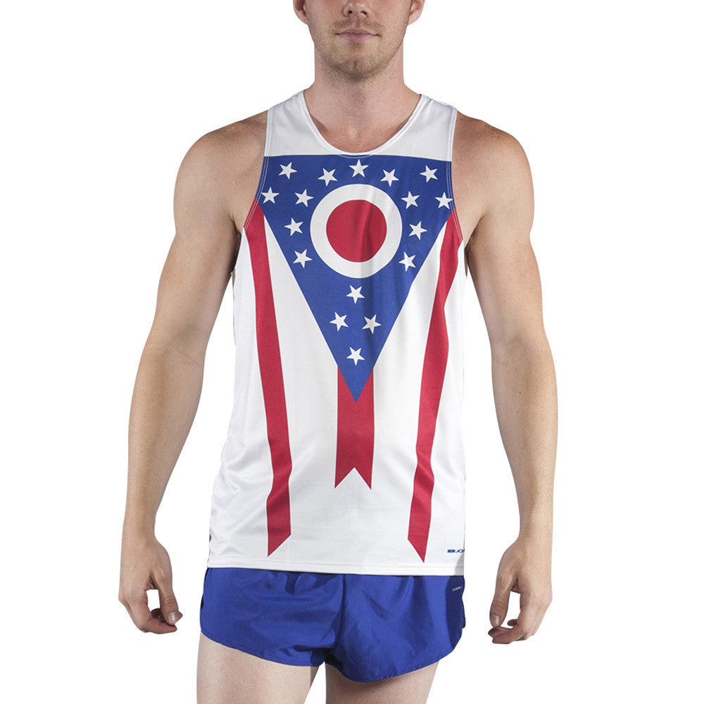 Men's Competitor Lite Printed Singlet - Ohio