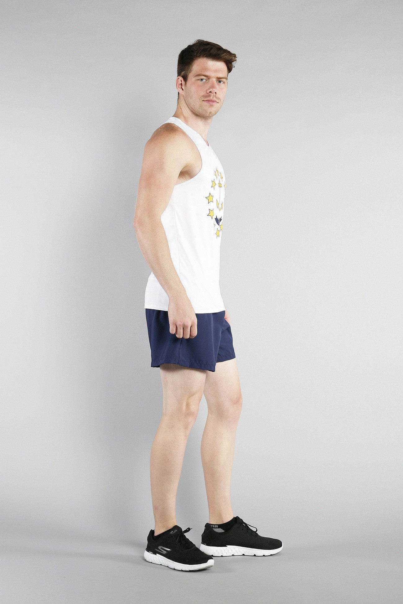 MEN'S PRINTED SINGLET- RHODE ISLAND - BOAUSA