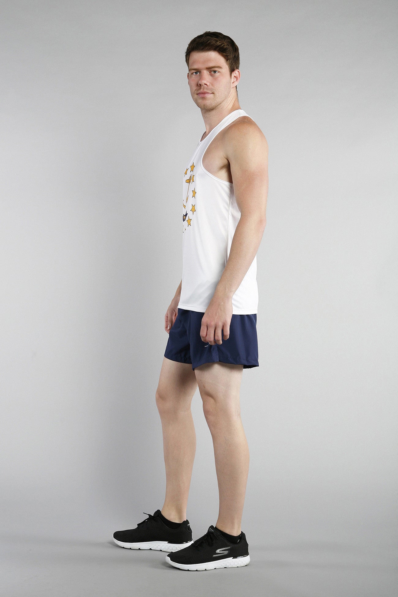 MEN'S PRINTED SINGLET- RHODE ISLAND - BOAUSA