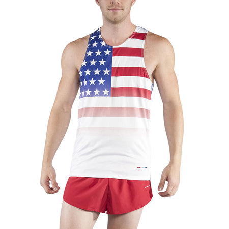 USA Flag Stars & Stripes Printed Spandex Compression Shorts in 4 inch  Inseam - Spandex Shorts in 4 inseam - Lots of Colors & Styles