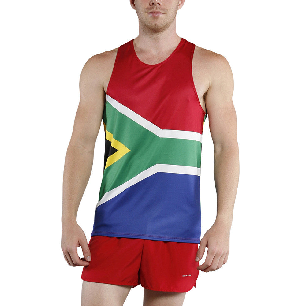 Men's Competitor Lite Printed Singlet [S-T] - South Africa