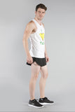 MEN'S PRINTED SINGLET- TACO! - BOAUSA