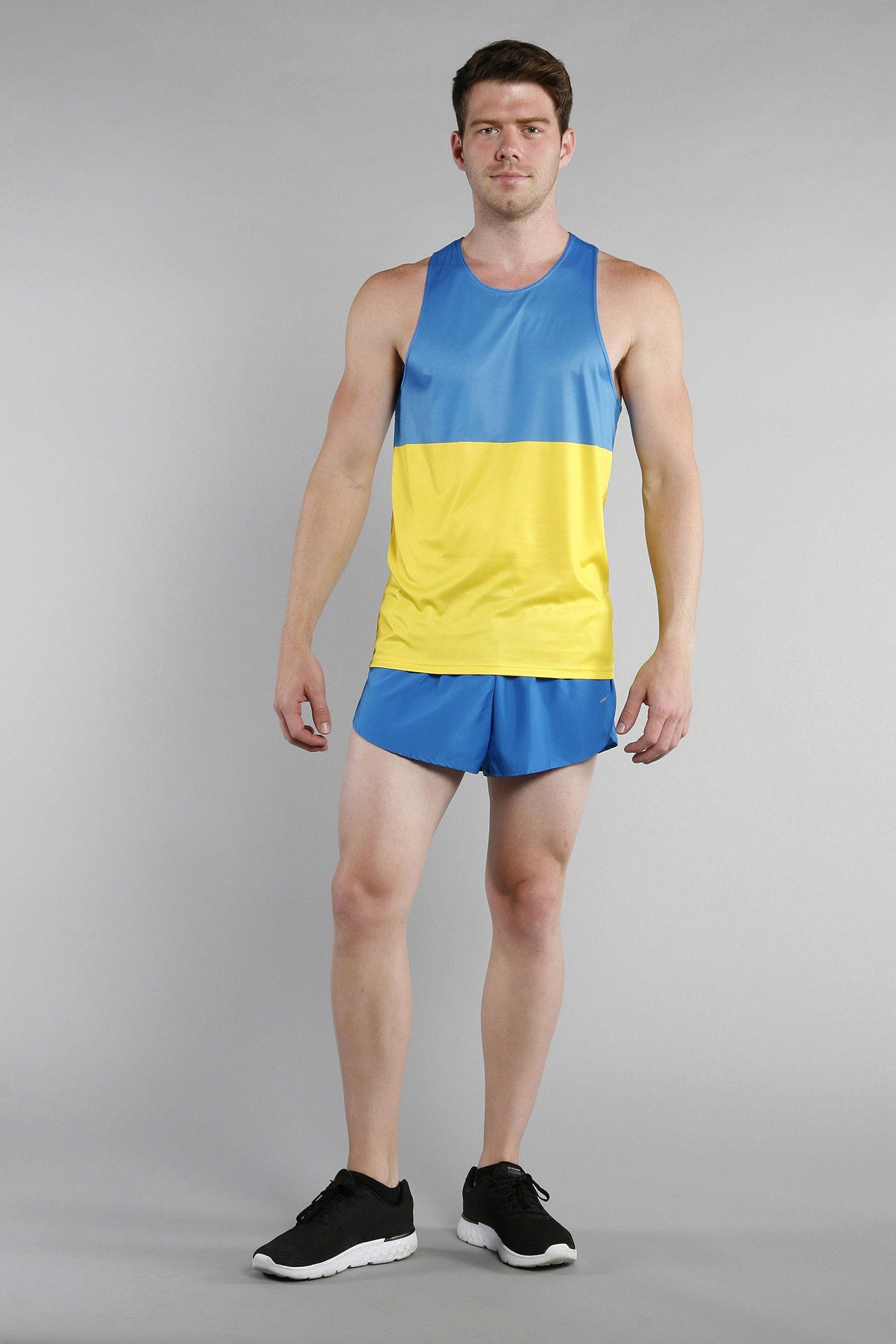 MEN'S PRINTED SINGLET- UKRAINE - BOAUSA