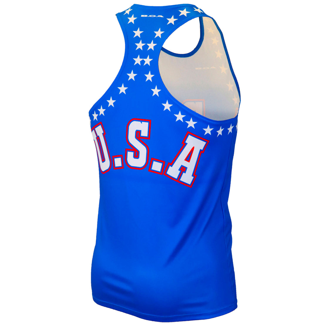 Men's Competitor Lite Printed Singlet - USA 20