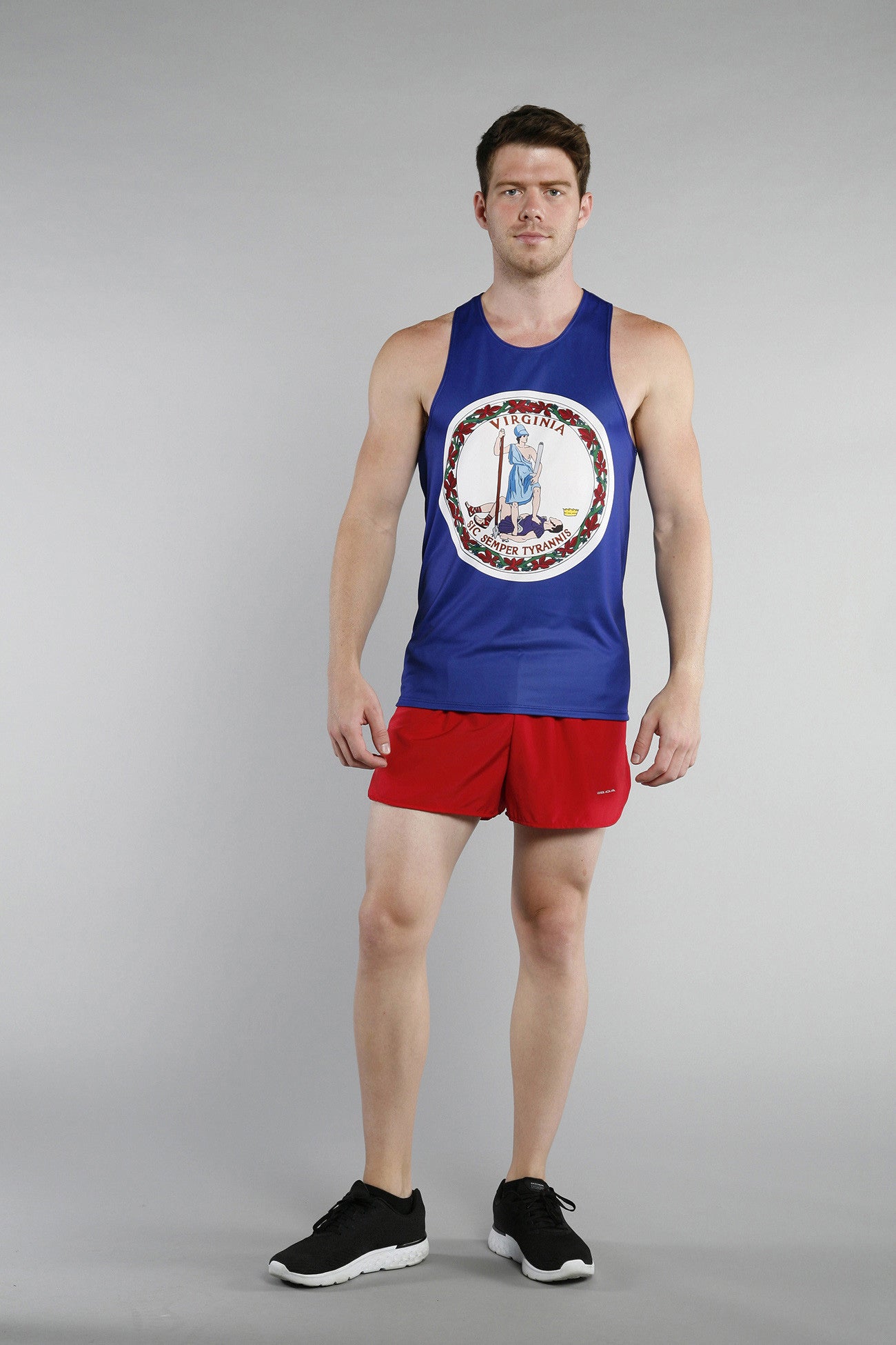 MEN'S PRINTED SINGLET- VIRGINIA - BOAUSA