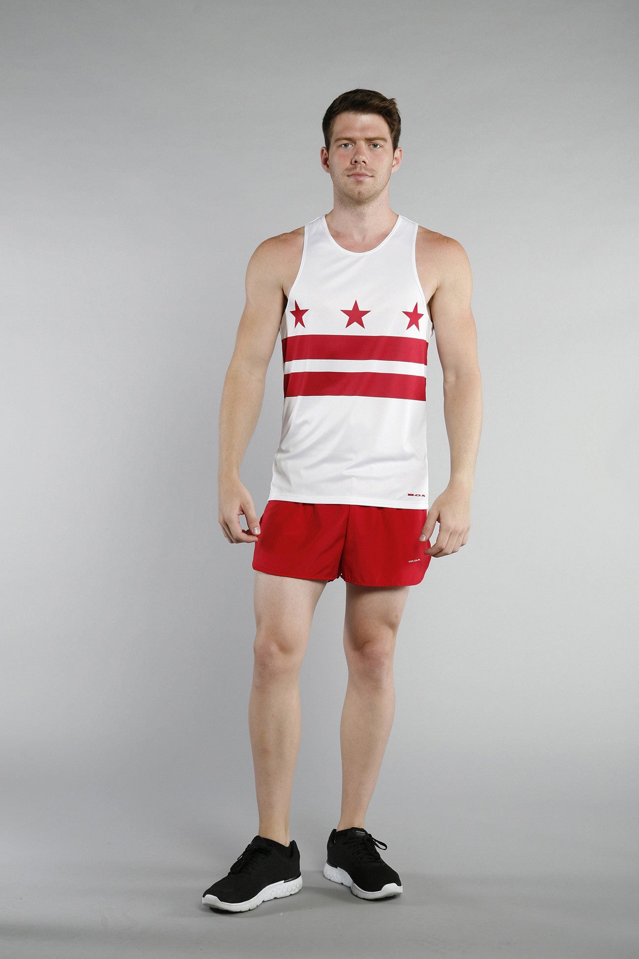 MEN'S PRINTED SINGLET- WASHINGTON DC - BOAUSA