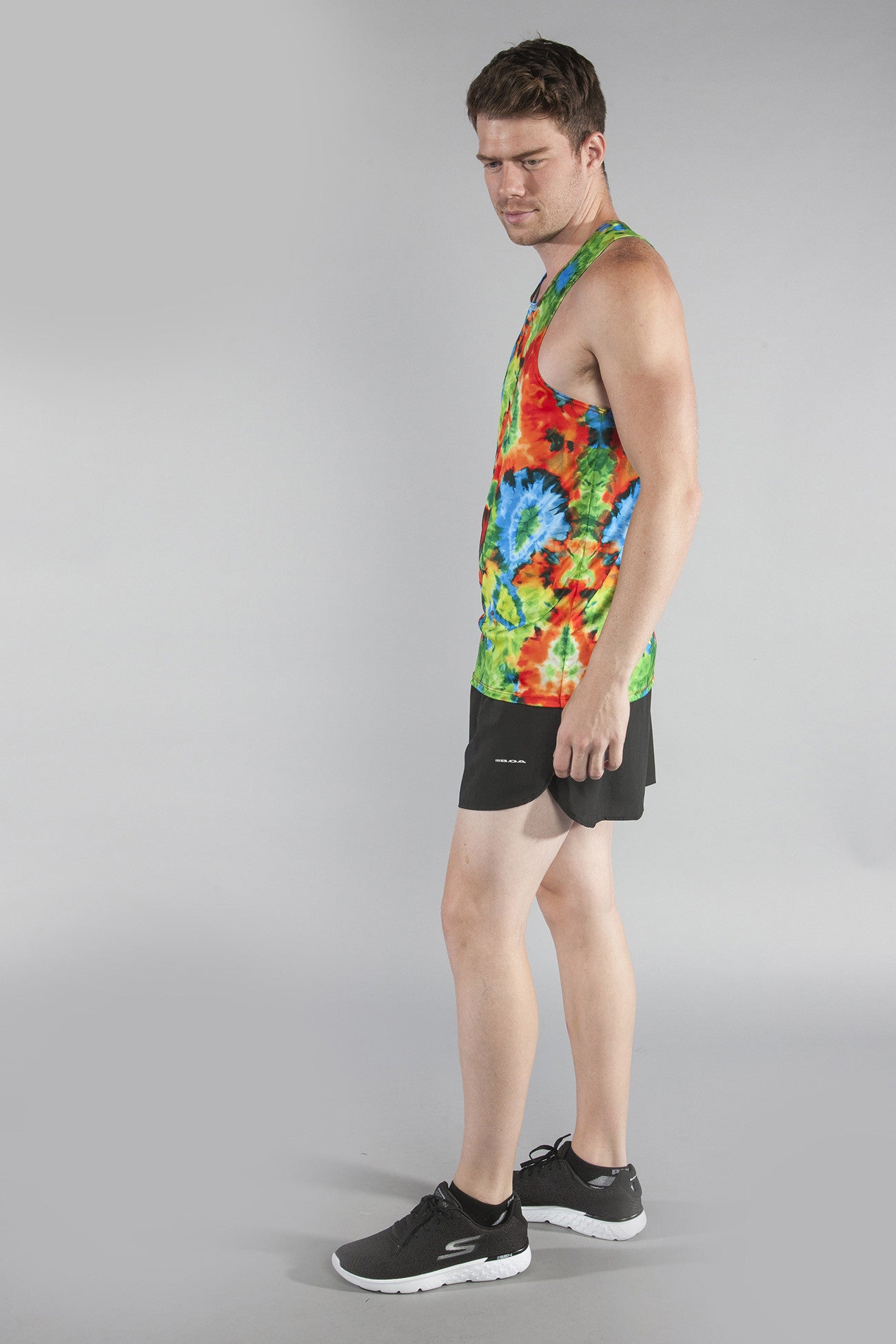 MEN'S PRINTED SINGLET- WOODSTOCK - BOAUSA