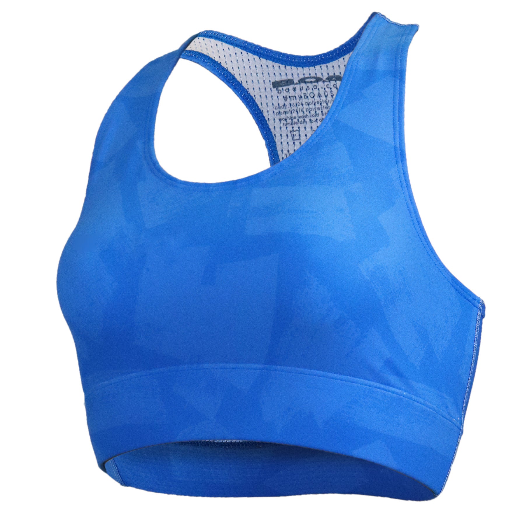 Women's Brush Blue Performance Sports Bra